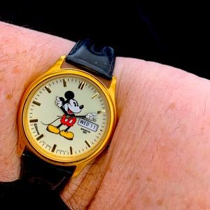 Seiko numbered Mickey Mouse watch. Brand New Batteries.
